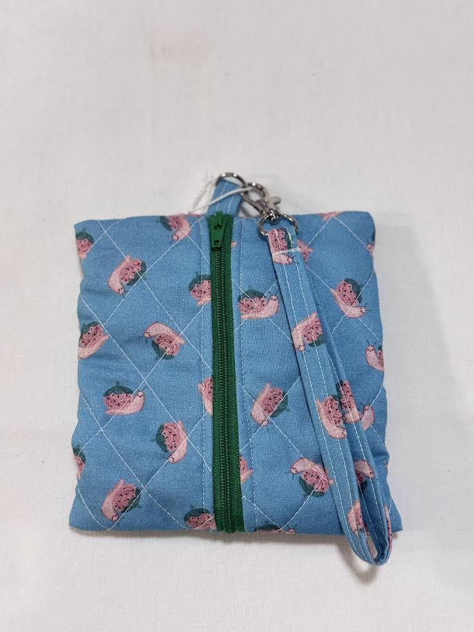 Wristlet - Strawberry Snails