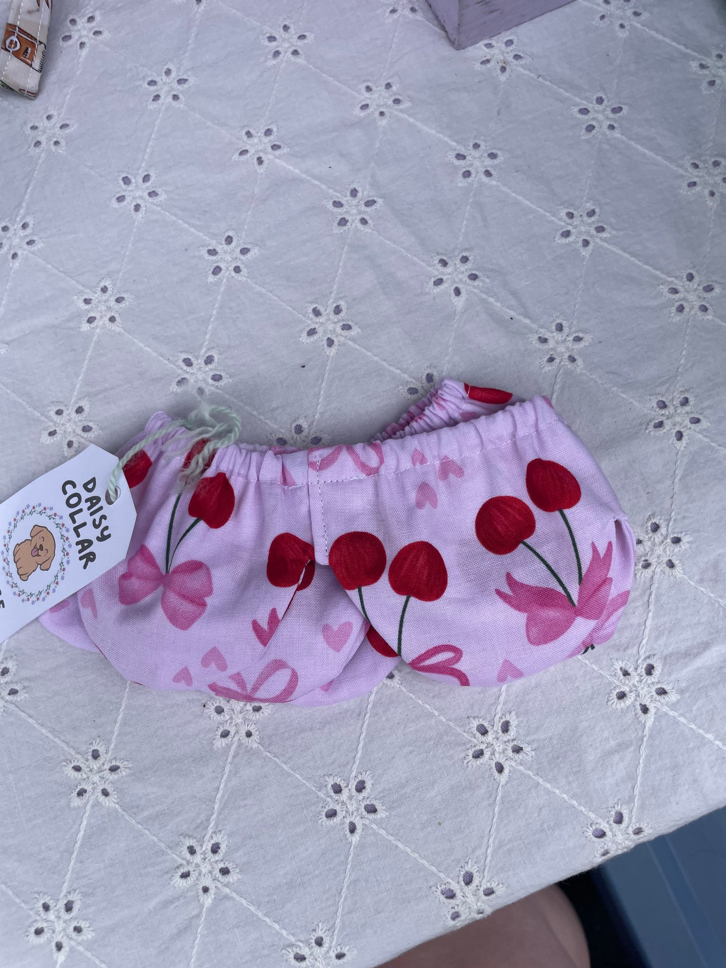 LG Daisy Collar - Cherries