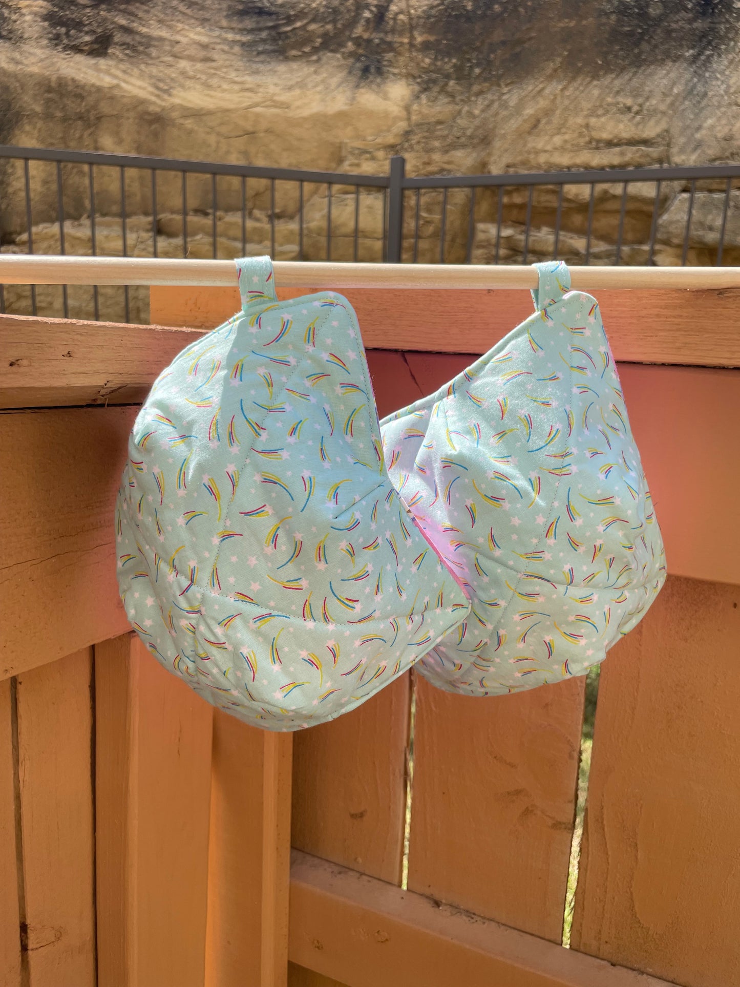 Rainbow Unicorn Bowl Cozies