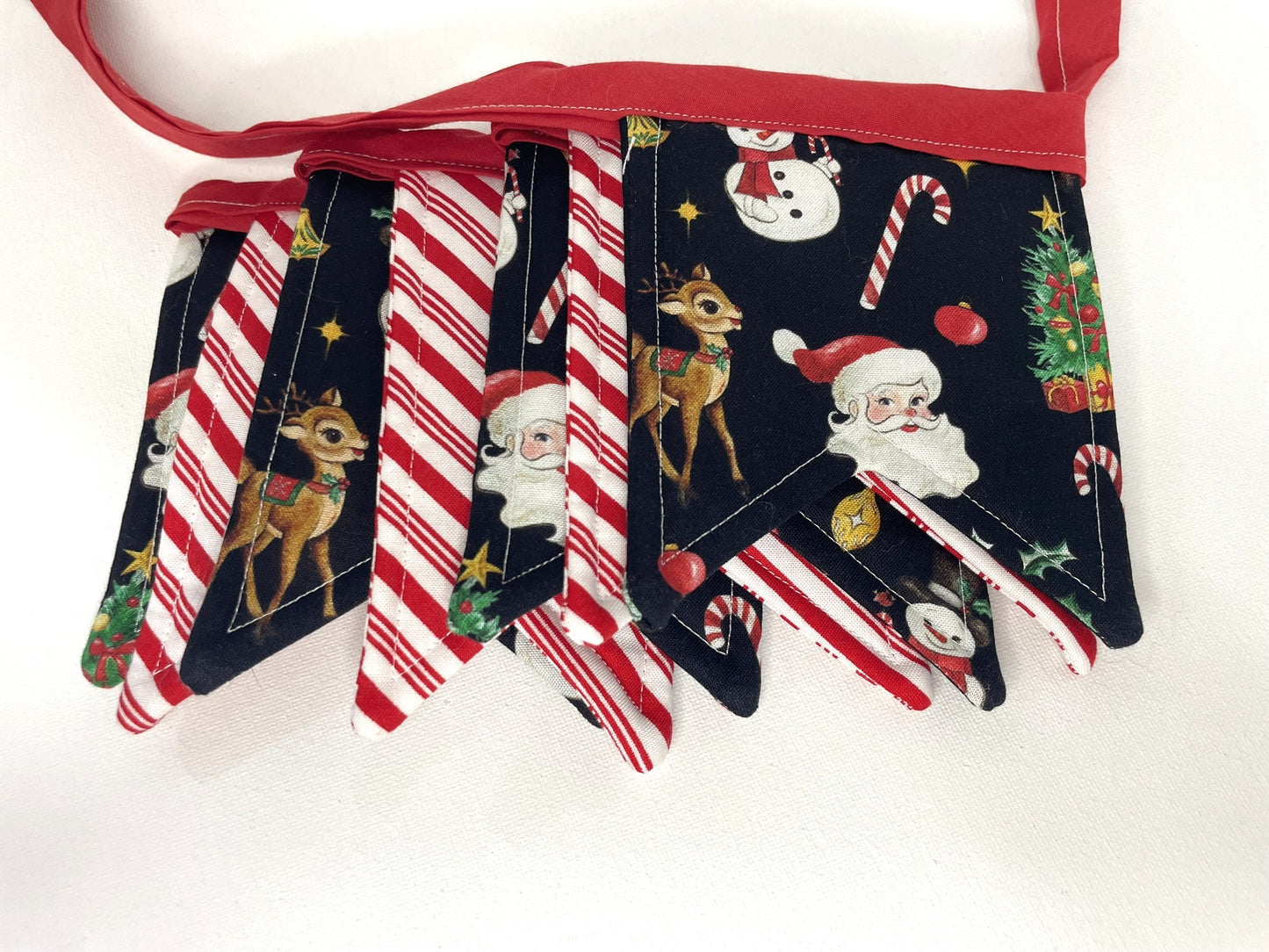 Candy Cane Christmas Banner