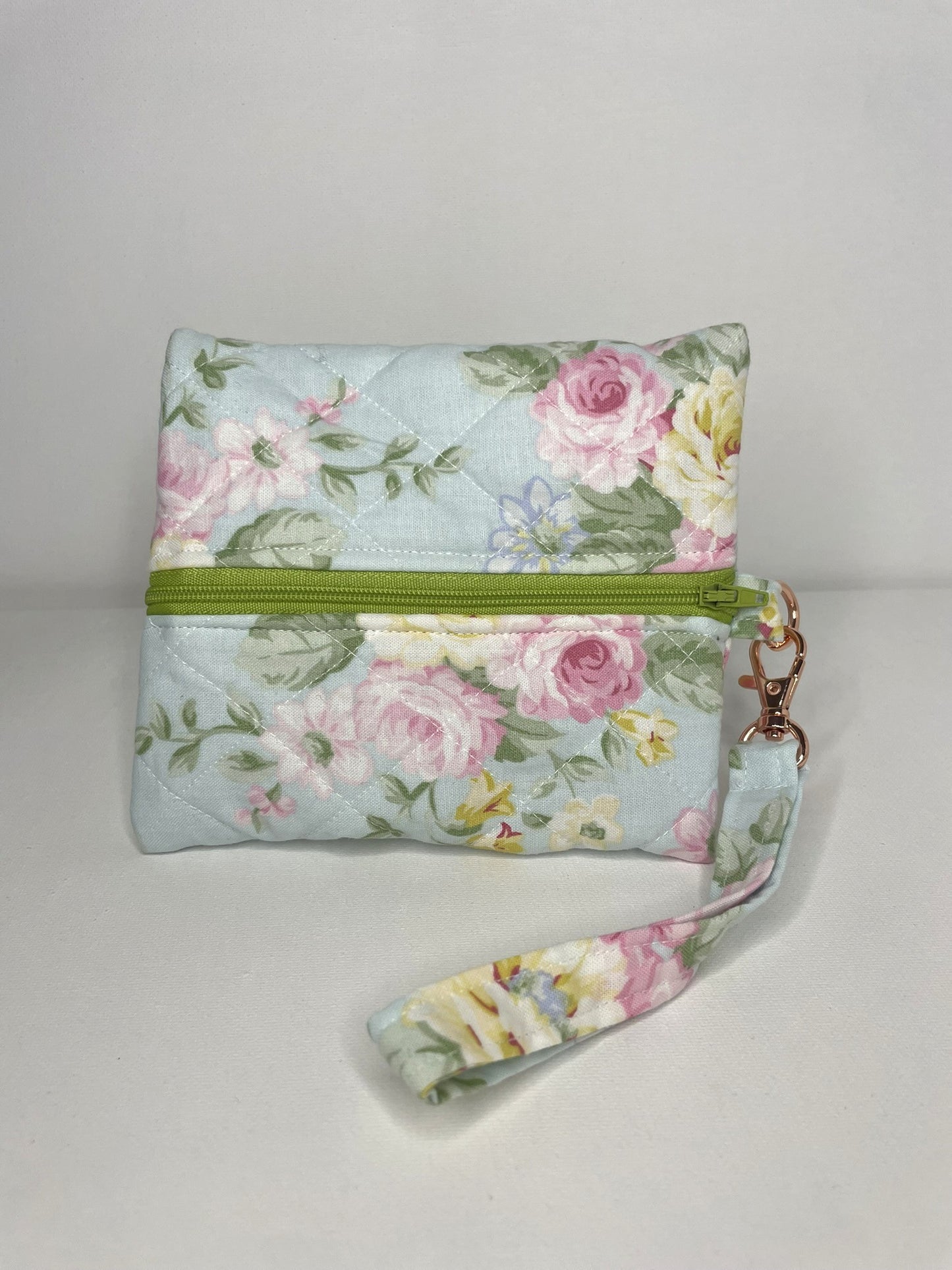Spring Floral Wristlet