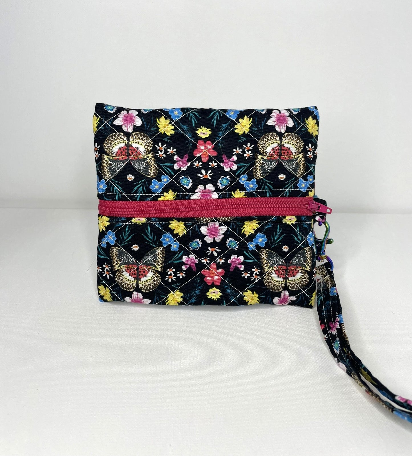Dark Butterflies Wristlet
