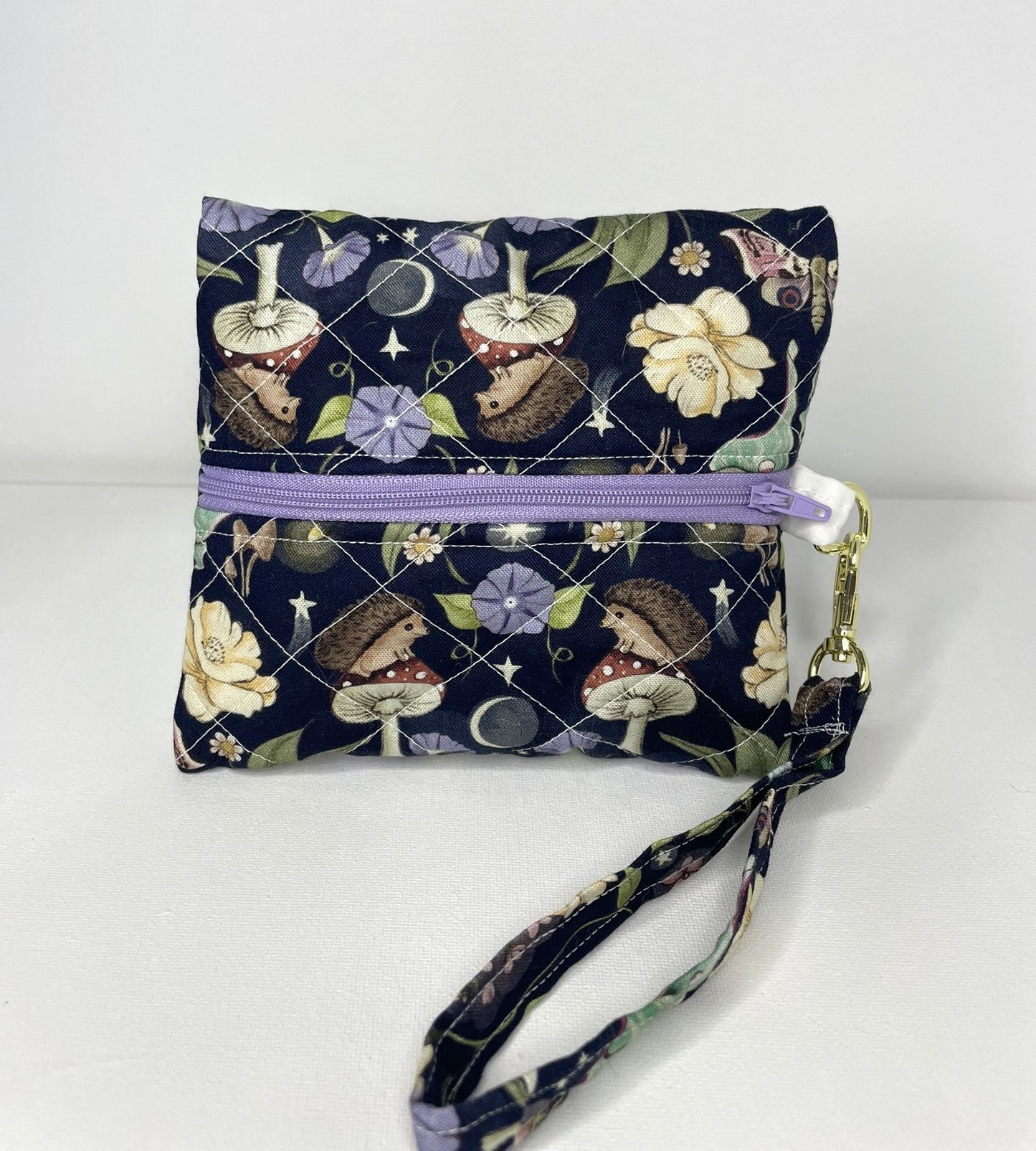 Evening Hedgehogs Wristlet