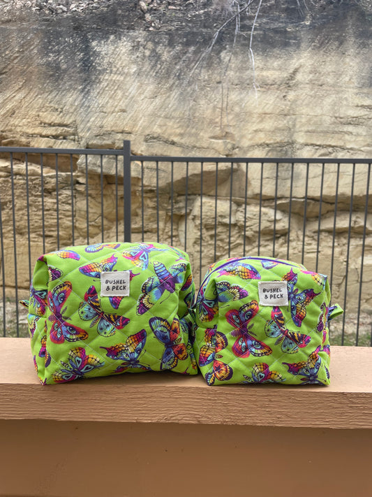 Neon Moths Boxy Bag