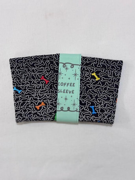 Coffee Sleeve - Dog Bones