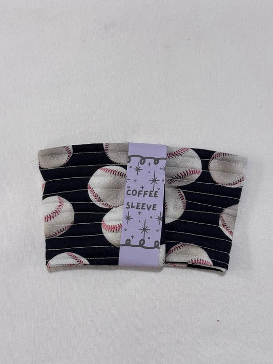 Coffee Sleeve - Baseballs