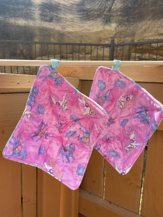 Rainbow Unicorn Bowl Cozies