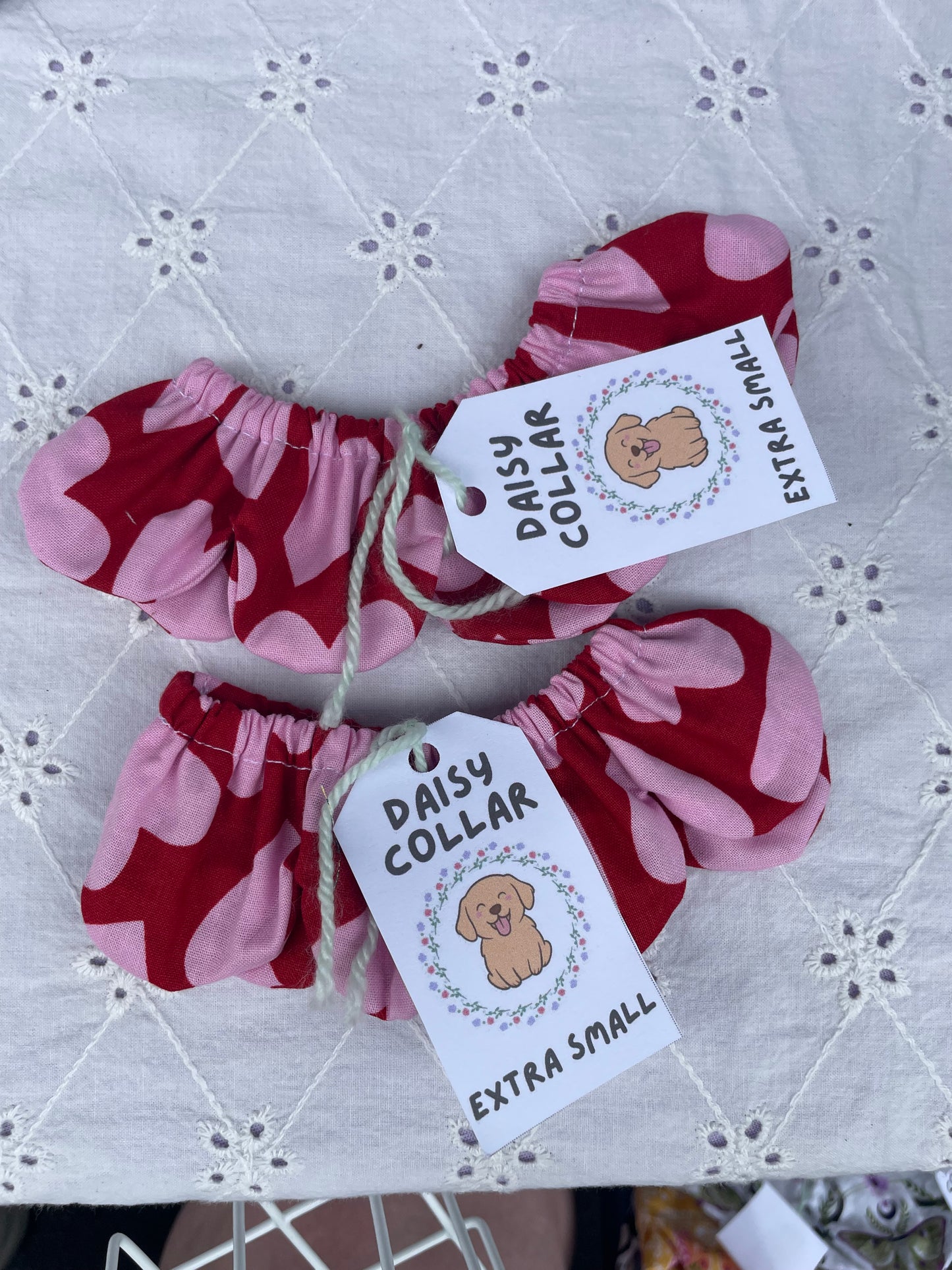 XS Daisy Collar - Hearts