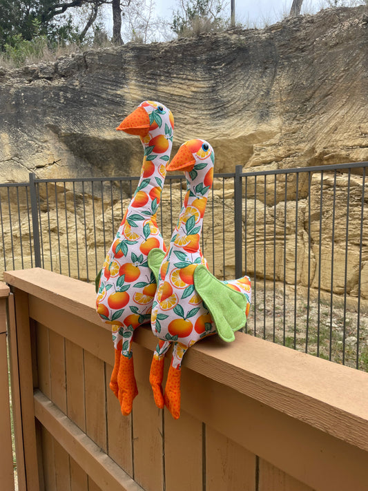 Orange Juice Shelf Goose
