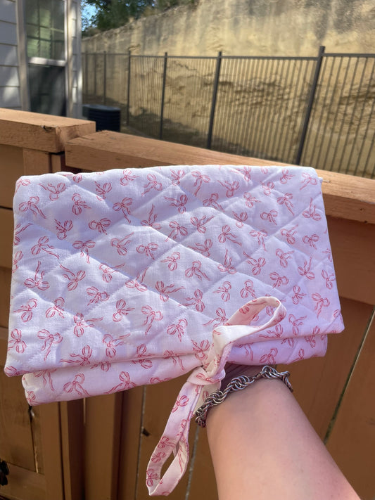 Dainty Bows Book Sleeve SM