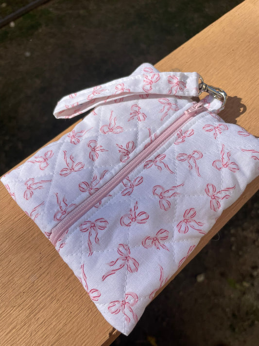 Dainty Bows Wristlet