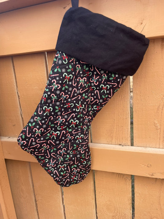 Candy Cane Stocking