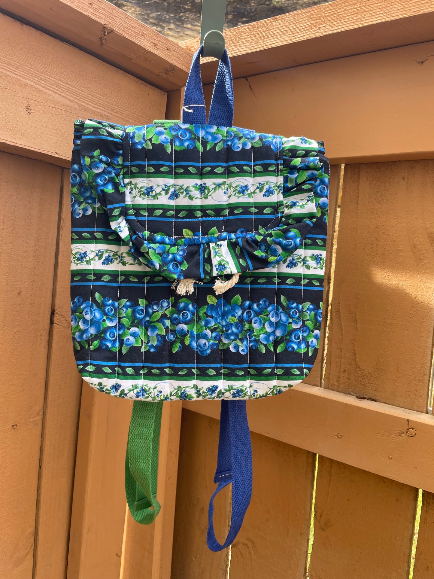 Blueberry Mini Backpack