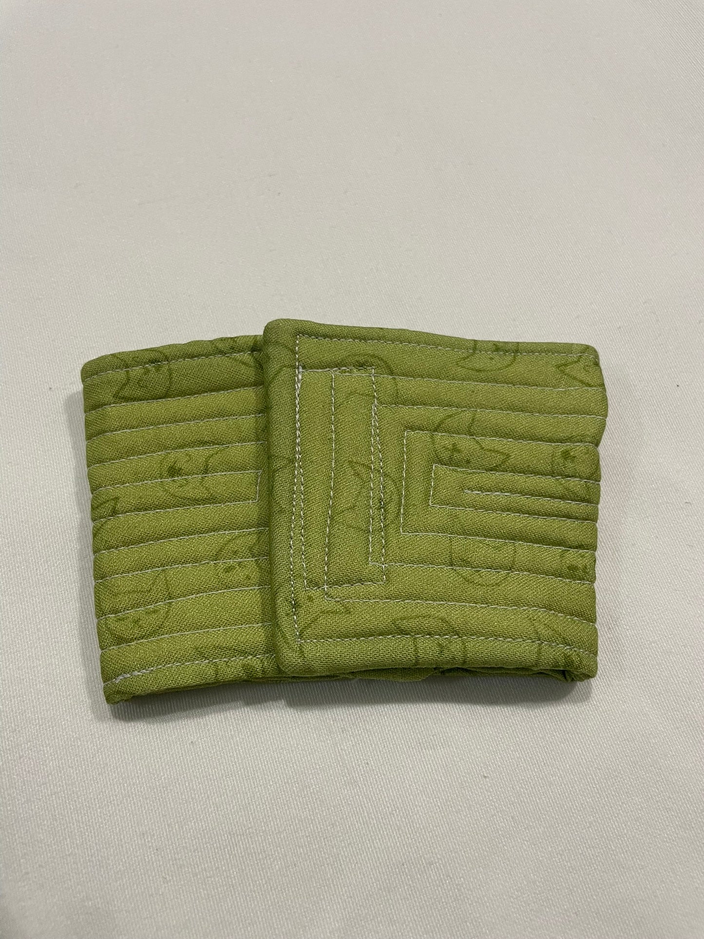 Coffee Sleeve - Green Cats