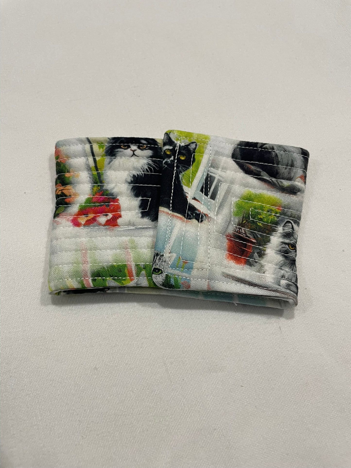 Coffee Sleeve - Garden Cats