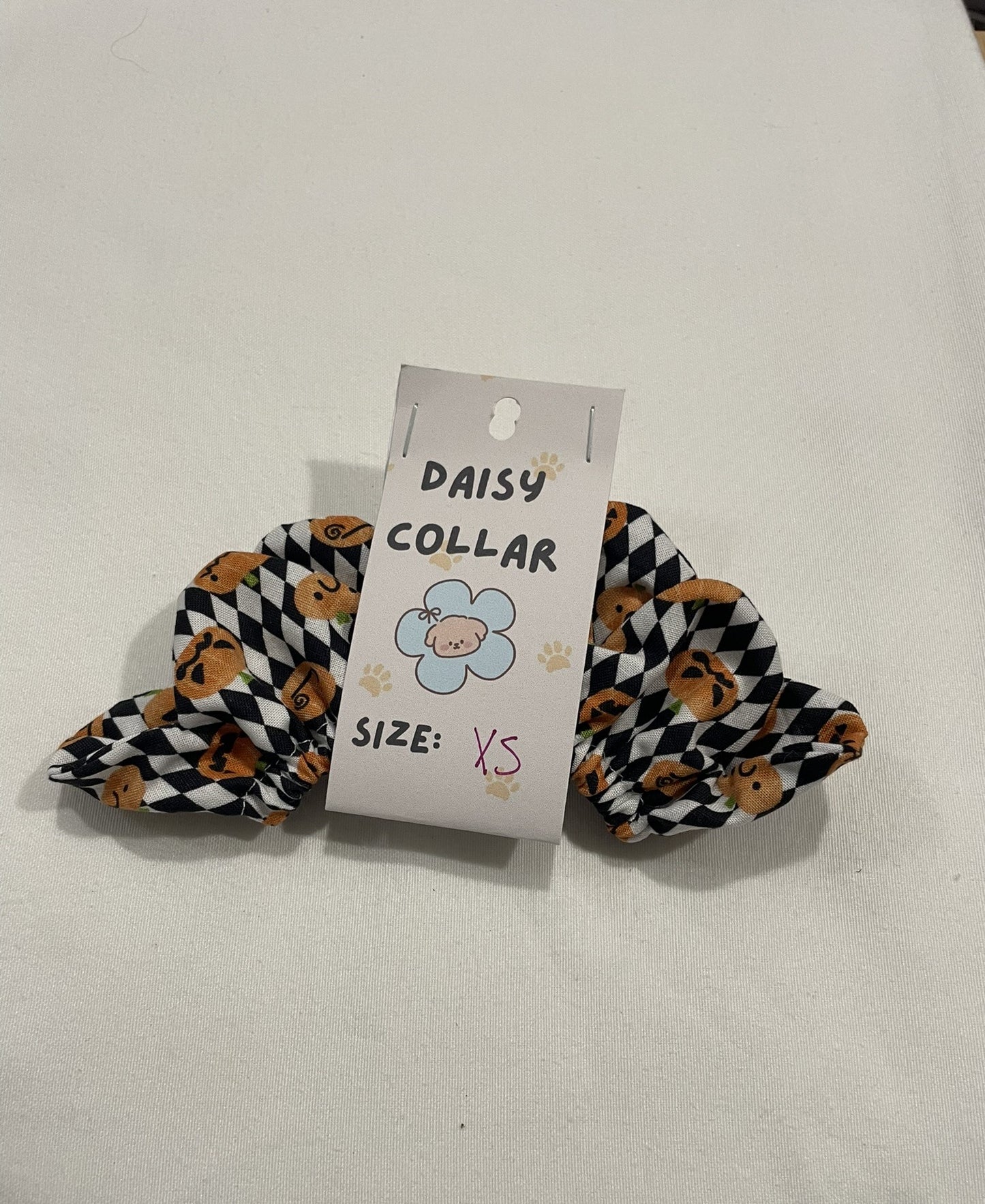 Daisy Collar - Pumpkin Jester