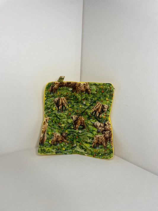 Highland Cows Bowl Cozy