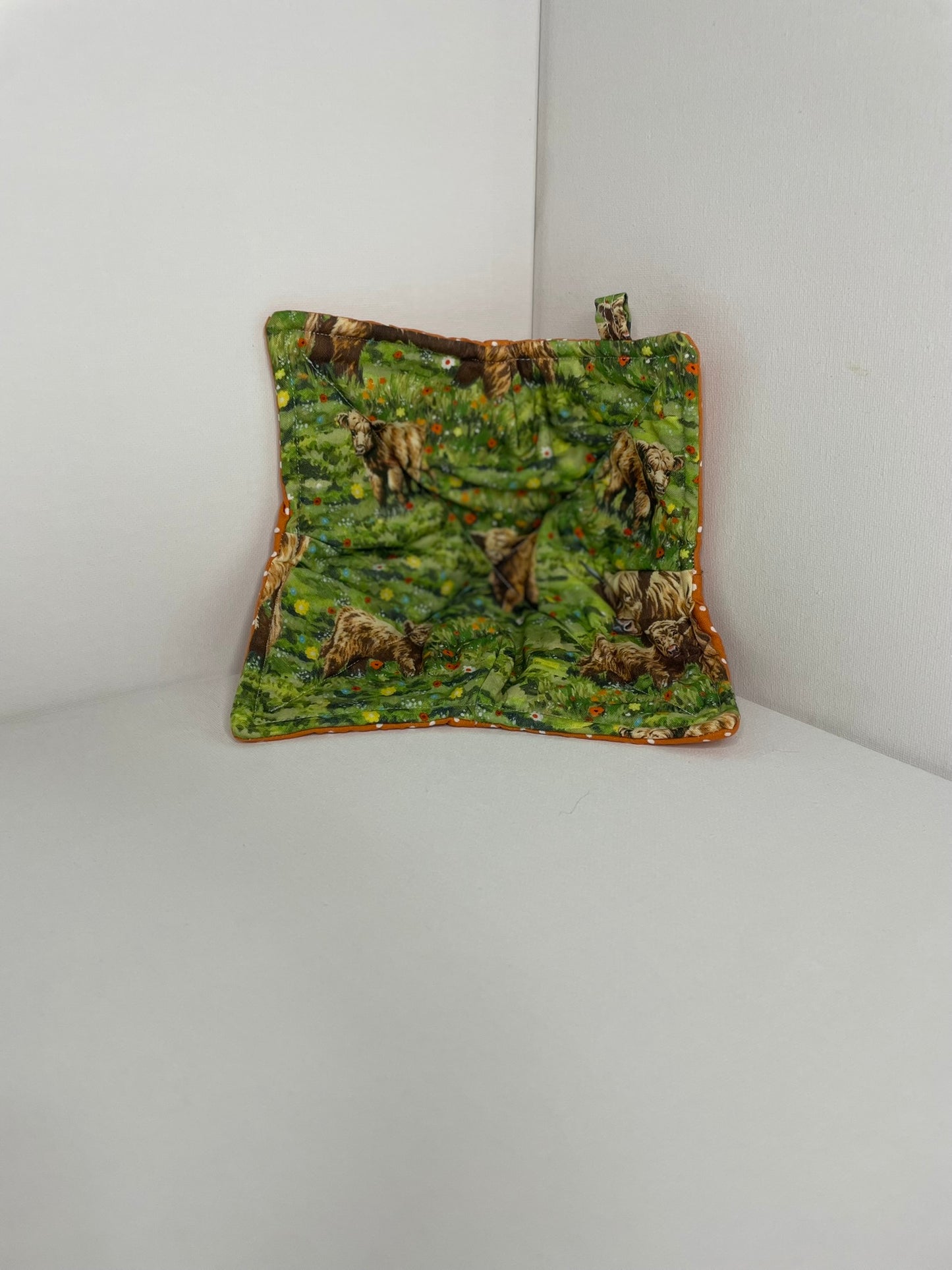 Highland Cows Bowl Cozy