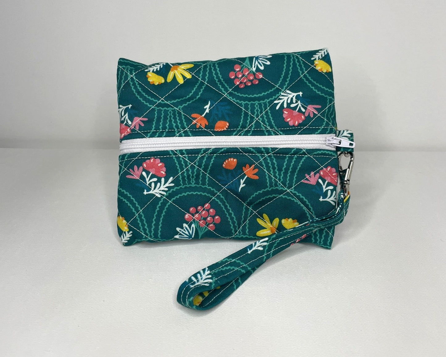 Flower Garden Wristlet