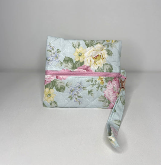 Spring Flowers Wristlet