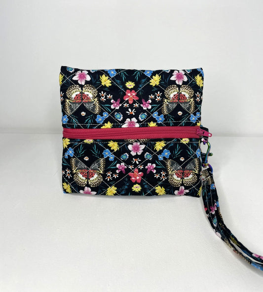 Dark Butterflies Wristlet