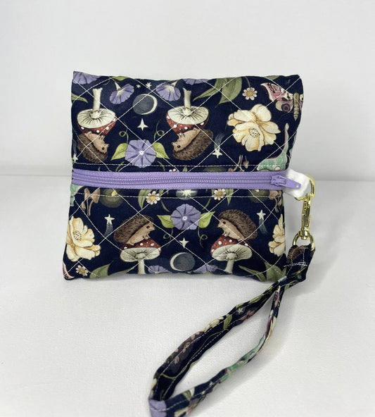 Evening Hedgehogs Wristlet
