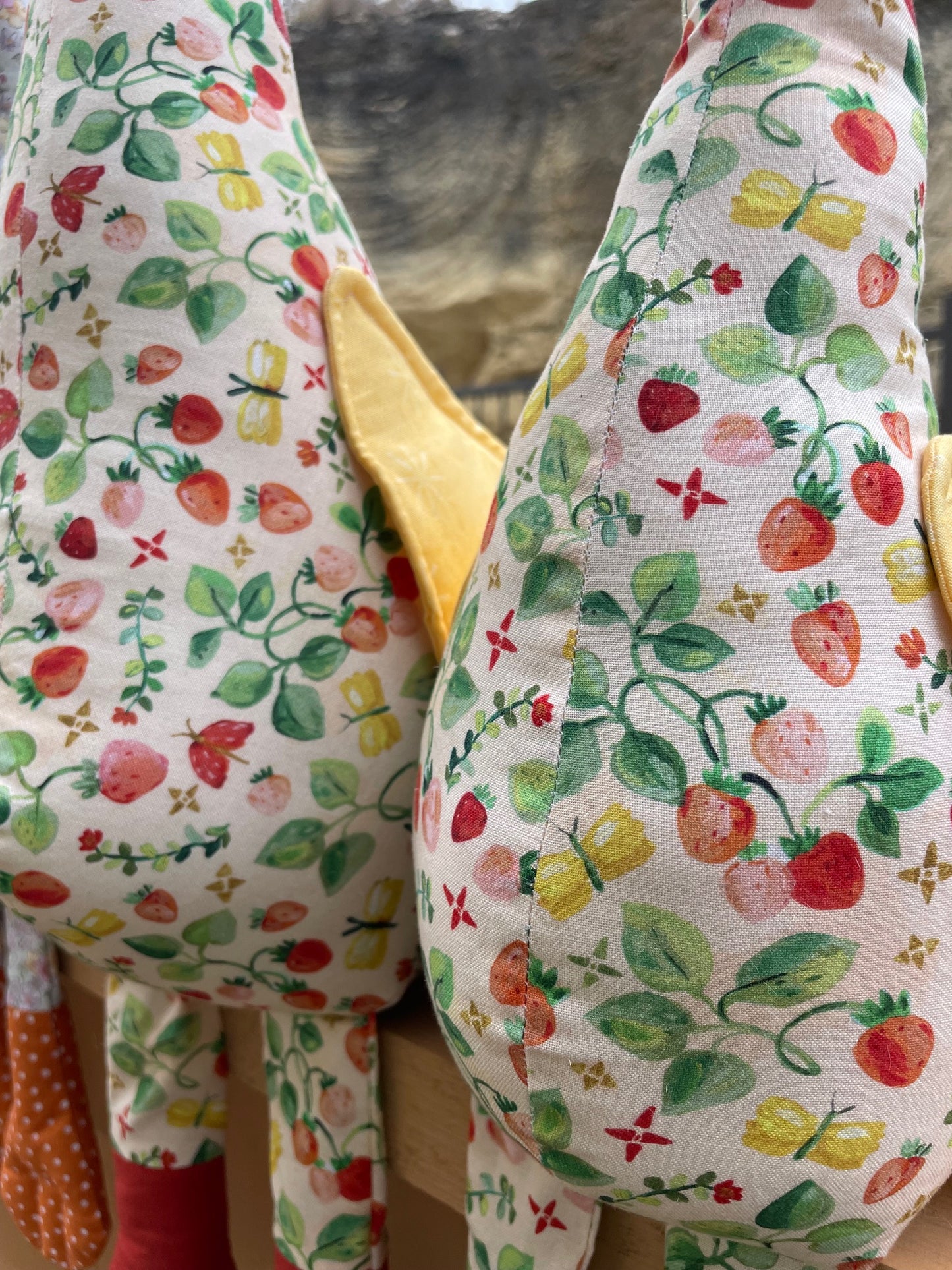 Spring Strawberry Mama Goose