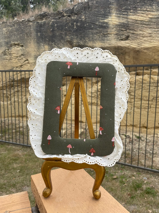 Pink Mushrooms Picture Frame