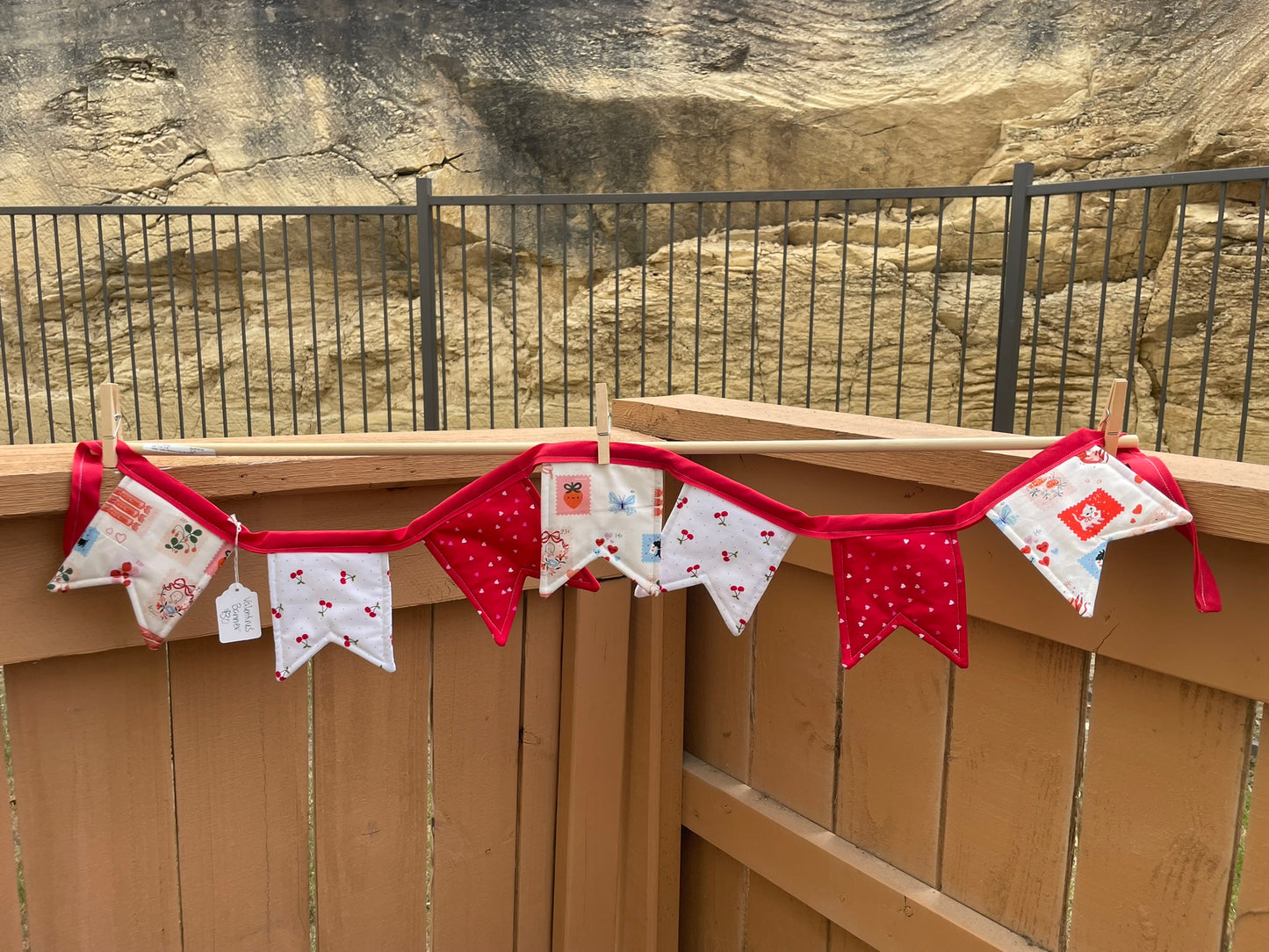 Red Valentine's Banner