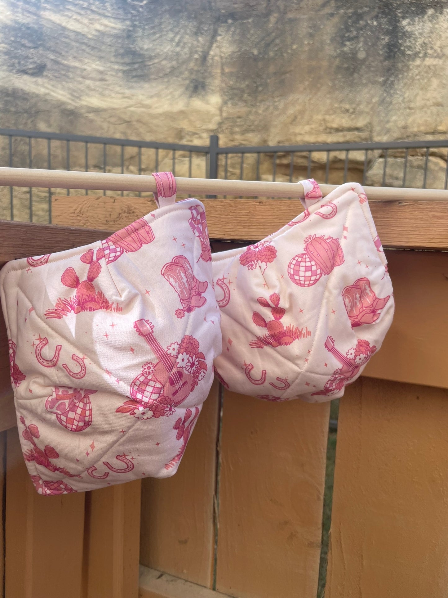 Pink Cowgirl Bowl Cozy