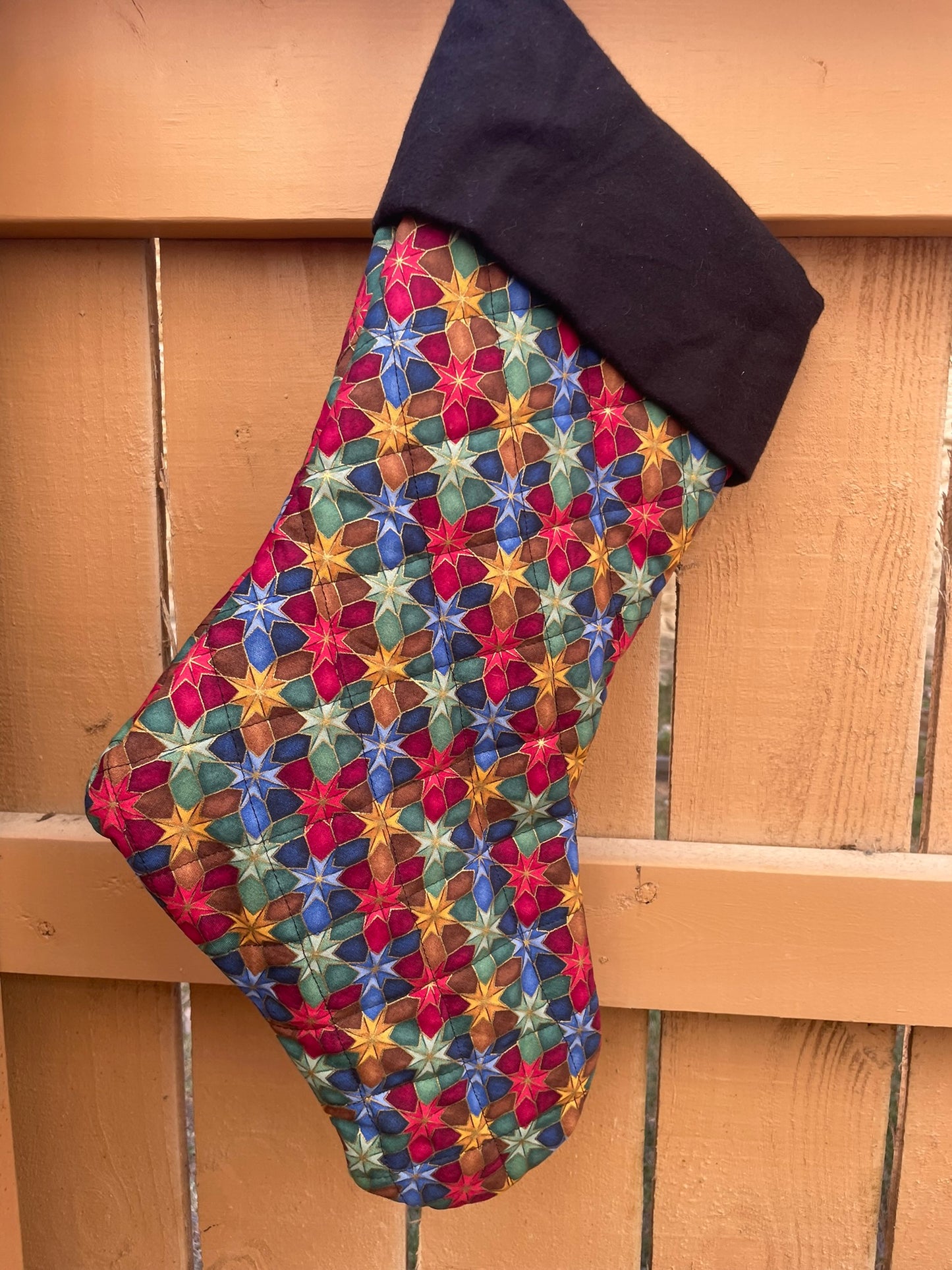 Stained Glass Stocking